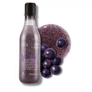 Natura Ekos Açaí Revitalizing Exfoliating Vegan Shower Gel 6.2 fl oz Exp. 02/27